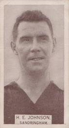 1933 Wills's Victorian Footballers (Small) #88 Harvey Johnson Front